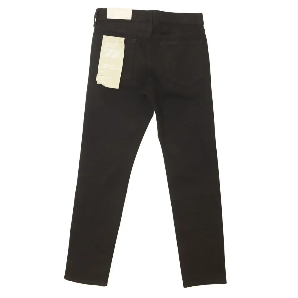 Everlane Uniform The Slim 4-Way Stretch Organic Cotton Jean 29x30 Black NWT B74